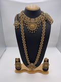 Bridal Antique Gold LCT Shine Collection with Silver Stones