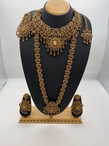 Bridal Shine Collection in Antique Gold Base and Stones