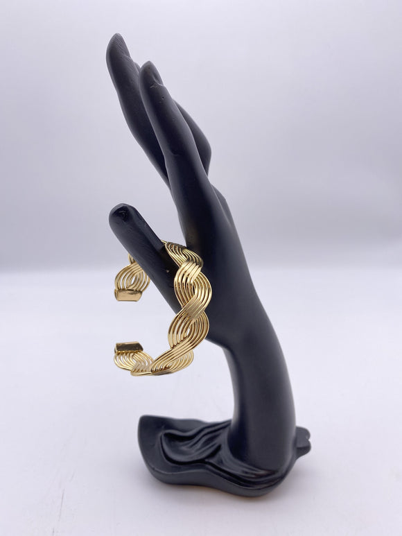 Greek Style Gold Bracelet - Adjustable