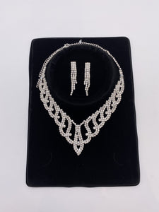 Kids Set - Silver Base with Rhinestones