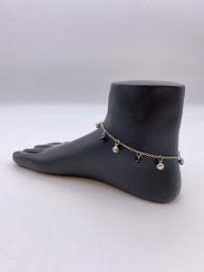 Kids Anklet Black Beads with Ghungroo Bells