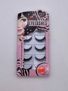 Hollywood Eyelashes - Pack of 5 - Thick