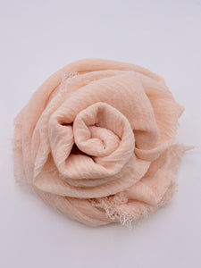 Pink Himalayan Salt Crinkle Scarf