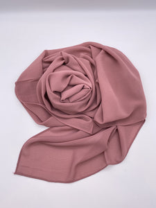 Rouge Pink Chiffon Scarf