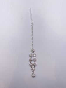 Tikka - Thin Rhinestones - Silver Base